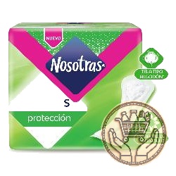 protectores diarios nosotras normal 20uni