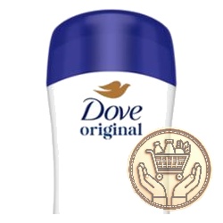 antitranspirante barra dove original 53grs