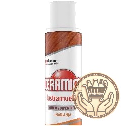 lustramuebles ceramicol aerosol naranja 360cm3