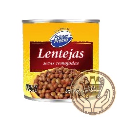 lentejas primer precio secas remojadas 300grs