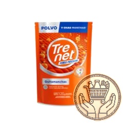 quitamanchas trenet polvo power precision doypack 120grs