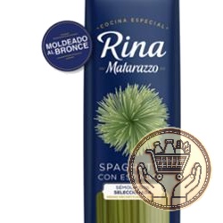 fideos rina matarazzo spaguetti con espinaca 500grs