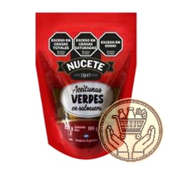 aceitunas verdes nucete doypack 100grs