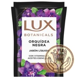 jabón líquido para manos lux botanicals orquídea negra doypack 220cm3