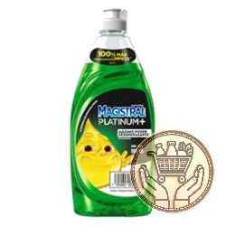 detergente magistral platinum+ limón verde 500cm3