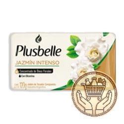 jabón de tocador plusbelle jazmín intenso 120grs