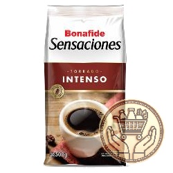 café torrado molido bonafide sensaciones intenso 500grs