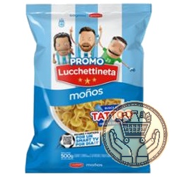 fideos lucchetti moños 500grs