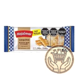 galletitas dulces hojalmar hojaldre larguitas 250grs