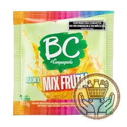 polvo para preparar bebida bc sabor mix frutal 7grs