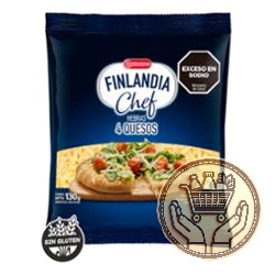 queso en hebras finlandia chef 4 quesos 130grs
