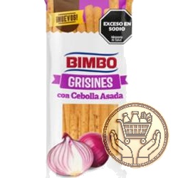 grisines bimbo con cebolla asada 75grs