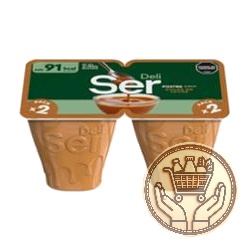 postre ser sabor dulce de leche x2 190grs