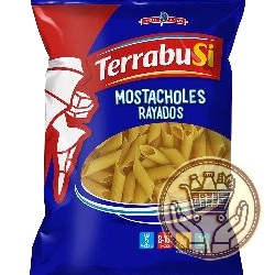 fideos terrabusi mostacholes rayados 500grs