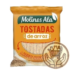 tostadas de arroz molinos ala integrales 150grs