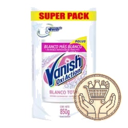 quitamanchas vanish oxi action polvo blanco total doypack 850grs