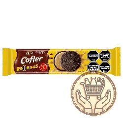 galletitas dulces rellenas cofler bon o bon 85grs