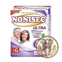 pañales para adulto nonisec anatomico elastizado g 8uni