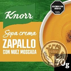 sopa crema knorr zapallo con nuez moscada 70grs