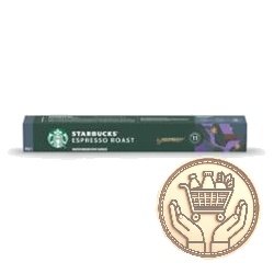 café en cápsulas starbucks espresso roast 55grs