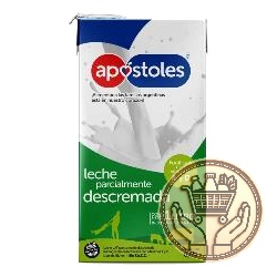 leche larga vida apóstoles parcialmente descremada 1lts