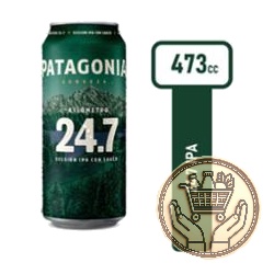 cerveza patagonia ipa sauco 24.7 lata 473cm3