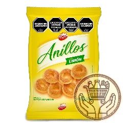 galletitas dulces primer precio anillos azucarados sabor limón 400grs