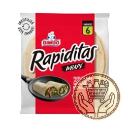 rapiditas wraps bimbo clásicas 470grs