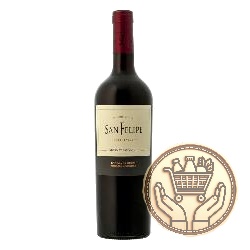 vino tinto san felipe cabernet sauvignon 750cm3