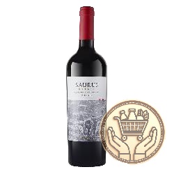 vino tinto saurus patagonia malbec 750cm3