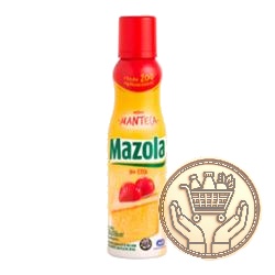 aceite en aerosol mazola maíz sabor manteca 120grs