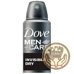 desodorante antitranspirante dove men care invisible dry aerosol 150cm3
