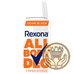 desodorante corporal rexona all body deo fresh citrus aerosol 150cm3