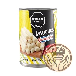 palmitos cooperativa enteros al natural 400grs
