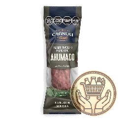 salamín cagnoli tandilero picado fino ahumado 145grs