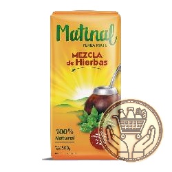 yerba mate matinal mezcla de hierbas 500grs