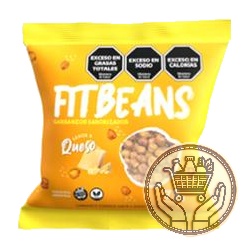 garbanzos tostados fitbeans sabor queso 75grs