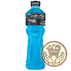 bebida isotónica powerade mountain blast 995cm3