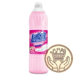 detergente lavavajillas limzul flores rosas 750cm3