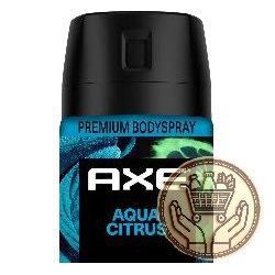desodorante axe aqua citrus aerosol 150cm3