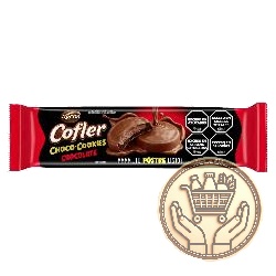 galletitas dulces rellenas cofler choco cookies chocolate 105grs