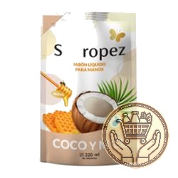 jabón líquido st. tropez coco y miel doypack 220cm3
