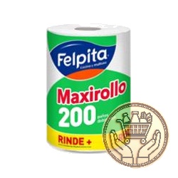 rollo de cocina felpita maxi rollo 200panos