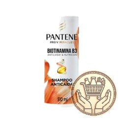 shampoo pantene biotinamina b3 anticaída 510cm3