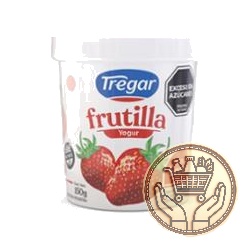 yogur entero tregar frutilla pote 150grs