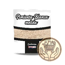 pimienta blanca molida cooperativa 25grs
