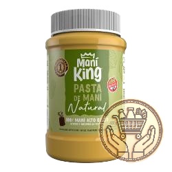 pasta de maní king natural 485grs