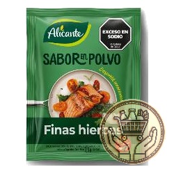 sabor en polvo alicante finas hierbas x4 32grs