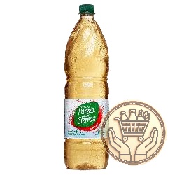 agua saborizada pureza de las sierras manzana 1500cm3