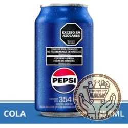 gaseosa pepsi en lata 354cm3